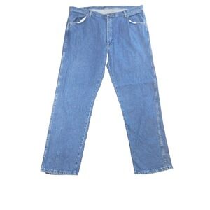 Wrangler Stretch Fit Jeans Mens 42x30 Straight Leg Regular Fit 85900LW Work Pant
